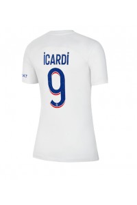 Paris Saint-Germain Mauro Icardi #9 Fotballdrakt Tredje Klær Dame 2022-23 Korte ermer